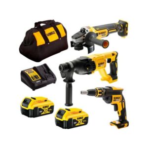DEWALT.ZESTAW COMBO 18V DCK304P2 (DCH133+DCG405+DCF620) 2x5
