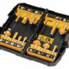 DEWALT ZESTAW FREZÓW 12cz.