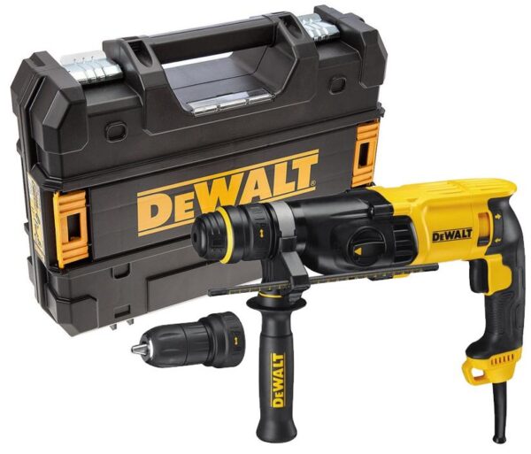 DEWALT MŁOTOWIERTARKA Z OPCJĄ KUCIA 800W 2