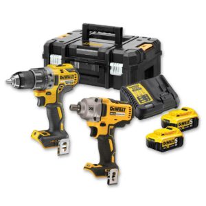 DEWALT.ZESTAW COMBO 18V DCK2077P2T (DCD791+DCF894) 2x5