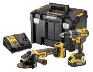 DEWALT.ZESTAW COMBO 18V (DCD796+DCG405) 2x5