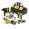 DEWALT ZESTAW COMBO 12V DCK611P1D2 (DCH072+DCS512+DCD701+DCF801+DCS353+DCL510) 1x5