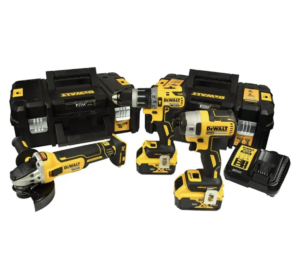 DEWALT ZESTAW COMBO 18V DCK384P2T (DCD796+DCF887+DCG405) 2x5
