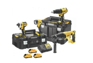 DEWALT.ZESTAW COMBO 18V DCK440L3T (DCD778+DCF787+DCH033+DCL040) 3x3