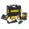 DEWALT.LASER LINIOWY 12/18V DCE822D1G18 ZIELONY + 2-PUNKTOWY 1x2