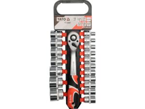 ZESTAW NASADEK Z GRZECHOTKĄ 1/2'' YATO YT 38681