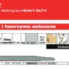 MILWAUKEE BRZESZCZOT DO PIŁY SZABLASTEJ 300mm HCS 3szt. DREWNO
