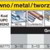 MILWAUKEE BRZESZCZOT DO PIŁY SZABLASTEJ 200/3