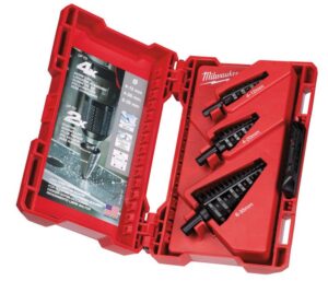 MILWAUKEE WIERTŁA STOPNIOWE  3szt. (4-12mm