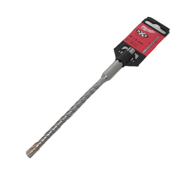 MILWAUKEE WIERTŁO SDS PLUS 6 x 165mm MX4 4-OSTRZOWE MILWAUKEE WIERTŁO SDS PLUS 6 x 165mm MX4 4-OSTRZOWE