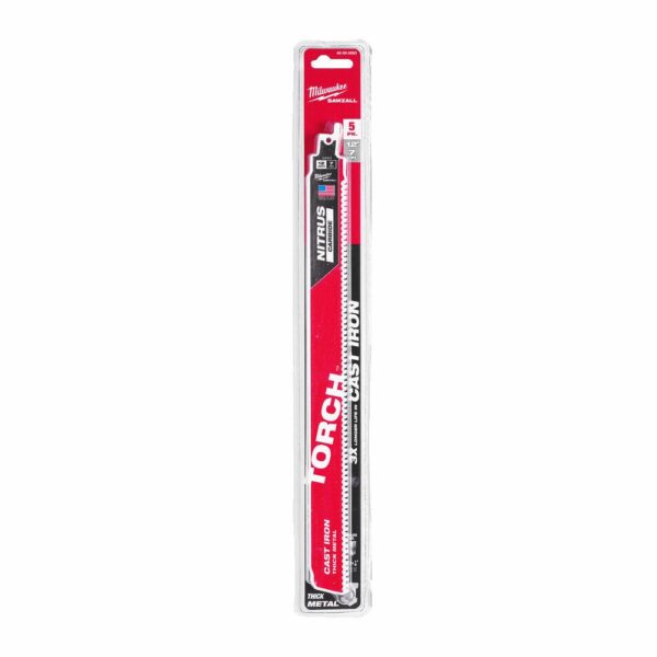 MILWAUKEE BRZESZCZOT DO PIŁY SZABLASTEJ 300mm NITRUS 7T - 5 szt >>> 48475563 %%%