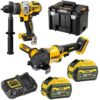 DEWALT ZESTAW COMBO 18V DCK2016T2T (DCD999 + DCG418) 2x6