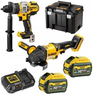 DEWALT ZESTAW COMBO 18V DCK2016T2T (DCD999 + DCG418) 2x6