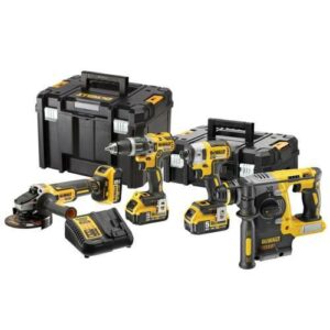 DEWALT ZESTAW COMBO 18V DCK422P3T (DCG405 + DCH273 + DCD796 + DCF887) 3x5
