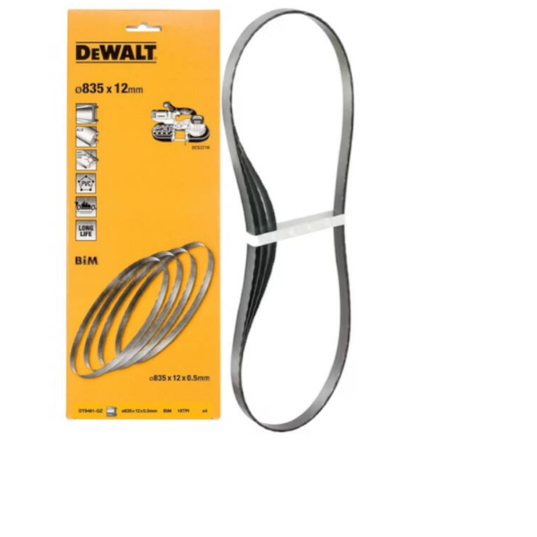 DEWALT BRZESZCZOT PIŁ TAŚMOW. 835x12x0