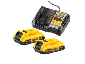 DEWALT ŁADOWARKA DCB1104 +2x2
