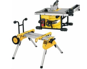 DEWALT PILARKA STOŁOWA 1850W 210mm DWE7485 + STÓŁ ROBOCZY DE7400