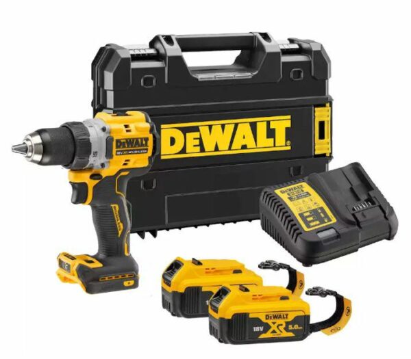 DEWALT WKRĘTARKA 18V DCD800P2T 90Nm 2x5