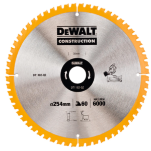 DEWALT PIŁA TARCZ.254x30mmx60z