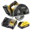 DEWALT PILARKA TAR. DO METALU 18V DCS383H2-QW 184/67mm 2x5