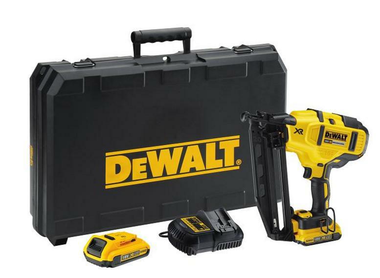 DEWALT GWOŹDZIARKA 18V 16Ga 32-63mm 2 x 2 DEWALT GWOŹDZIARKA 18V 16Ga 32-63mm 2 x 2