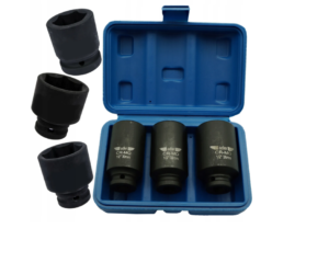 ADLER ZESTAW NASADEK UDAROWYCH1/2" DŁUGIE 3szt AD-3D