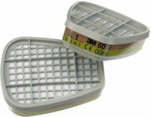 3M FILTR PRZECIW GAZOM I OPAROM /2szt... 3M6075 A1 FORMALDEHYD