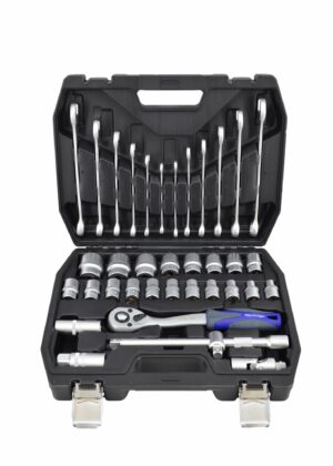 ADLER ZESTAW KLUCZY NAS. 1/2" I PŁ.37el.