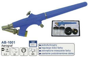 ADLER AEROGRAF 0,3mm AB-1001.......