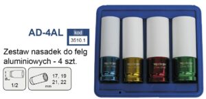 ADLER NASADKI UDAROWE DO FELG 4szt. AD-4AL...