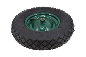 AWTOOLS KOŁO PNEU. 4PR ZIEL.400/METAL.ŁOŻ+OŚ