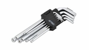 AWTOOLS KLUCZE IMBUSOWE HEX /1,5-10,0mm/ 9szt. KULA
