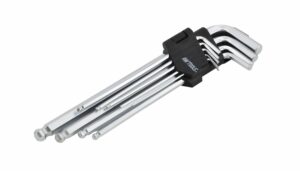 AWTOOLS KLUCZE IMBUSOWE HEX /1,5-10,0mm/ 9szt. KULA DŁUGIE