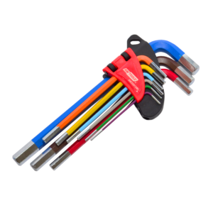 AWTOOLS KLUCZE IMBUSOWE HEX/ 1,5-10,0mm/ 9szt. KOLOR  BLACK LINE