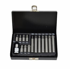 AWTOOLS KOŃCÓWKI TORX 15cz.BLACK LINE