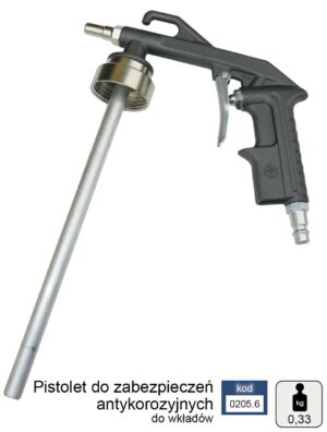 ADLER PNEUMATYCZNY PISTOLET ANTYKOROZYJNY DO WKŁADÓW