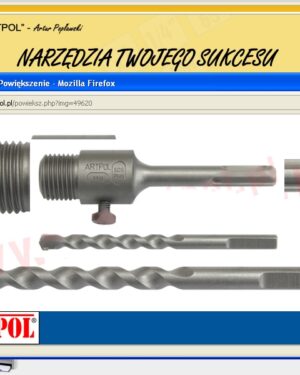 ADAPTER KORONY SDS PLUS 110mm /FALC