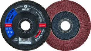 ANDRE ŚCIERNICA LISTKOWA 125mm P40 ECO LINE WERSJA II