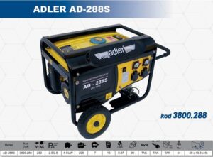 ADLER GENERATOR PRĄDOTWÓRCZY 2,8KW AD-288S..