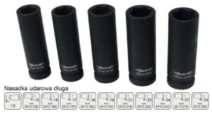ADLER NASADKA UDAROWA  6K  1/2" 16mm DŁUGA ...