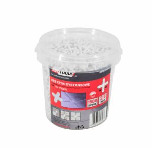 AWTOOLS KRZYŻYKI DYSTANSOWE 1,0mm / 1800szt.WIADERKO... ..
